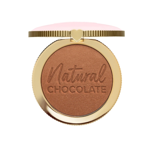 🆕 Too Faced Natural Chocolate Soleil Bronzer, Caramel Cocoa, NIP - Picture 4 of 16